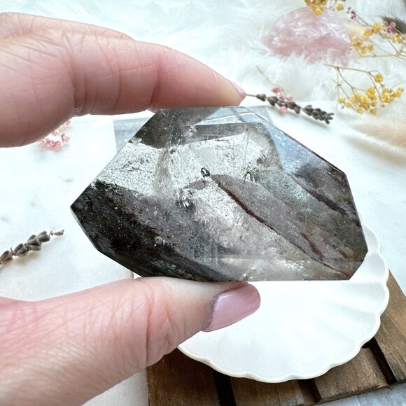 Garden Quartz Lodalite Free Form | Garden Quartz Gusher - Picture 5 of 9